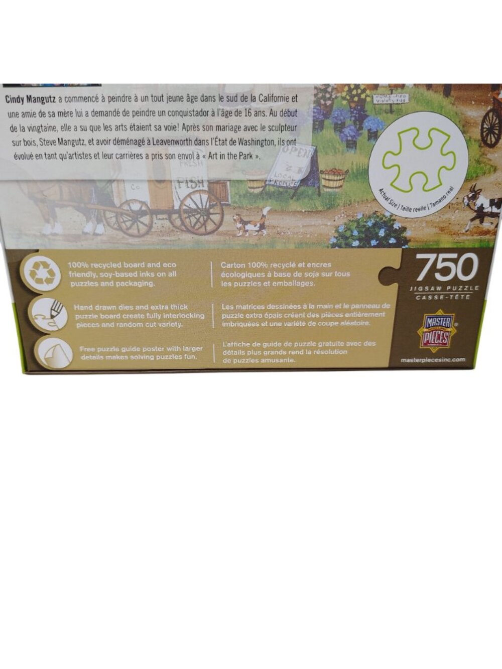 Masterpieces Homegrown 750-Piece Jigsaw Puzzle With Linen Finish with Poster - Picture 6 of 9